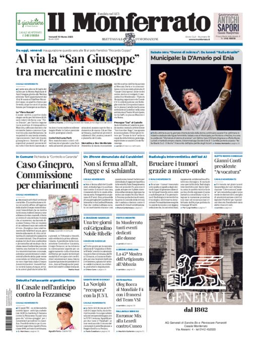 Il Monferrato - Edizione 19 del 10/03/2023